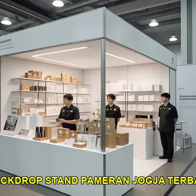 backdrop stand pameran jogja terbaik